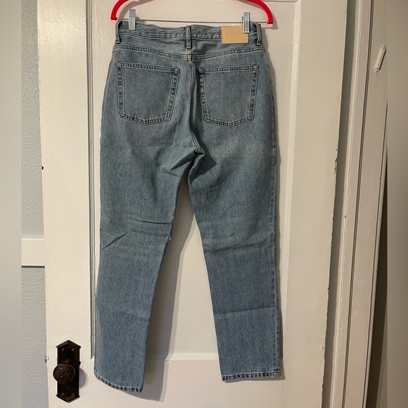 Everlane The 90’s Cheeky Jeans, medium blue, size 28 - Picture 2 of 4